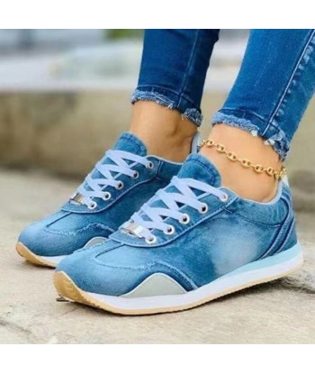 Scarpe ortopediche comfort in denim votre restaurant rapide dans 