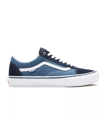 Vans Skate Old Skool Pro Chaussure - Navy / White Profitez des Offres !