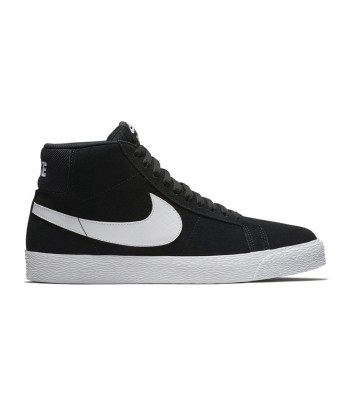 Nike Sb Zoom Blazer Mid Chaussures - Black / White JUSQU'A -70%! 