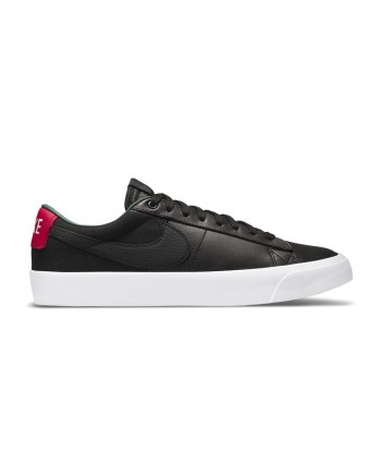 Nike Sb Zoom Blazer Low Pro Gt Premium Chaussures - Black/Black-Varsity Red-Fir en ligne