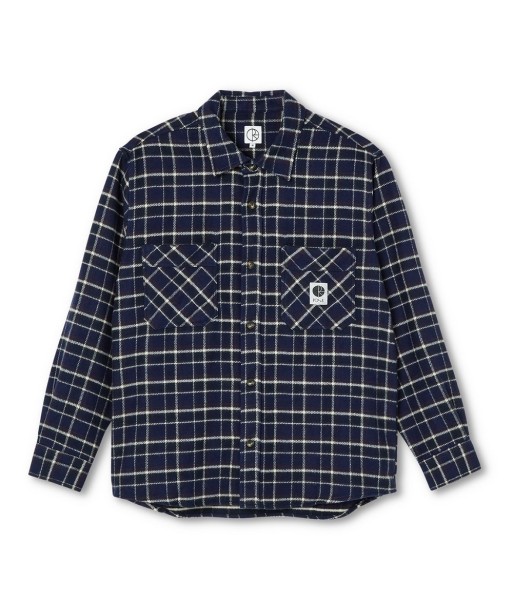 Polar Flannel Shirt Chemise - Rich Navy pour bénéficier 