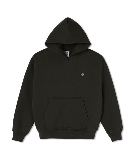 Polar Patch Hoodie Sweat A Capuche - Dirty Black Pour