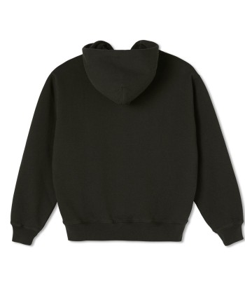 Polar Patch Hoodie Sweat A Capuche - Dirty Black Pour