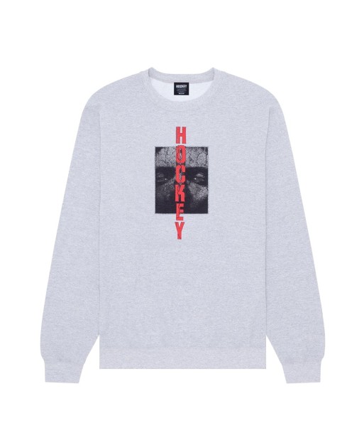 Hockey Scorched Earth Crewneck Sweatshirt - Ash Heather destockage