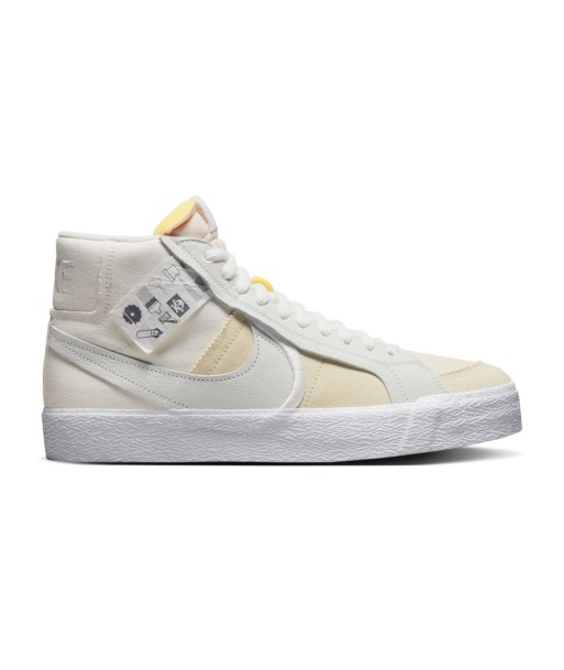 Nike Sb Zoom Blazer Mid Prm Plus Summit White / Summit White pas cher chine