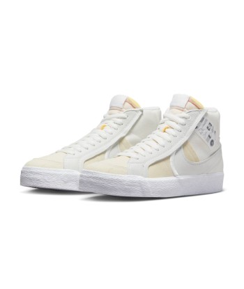 Nike Sb Zoom Blazer Mid Prm Plus Summit White / Summit White pas cher chine