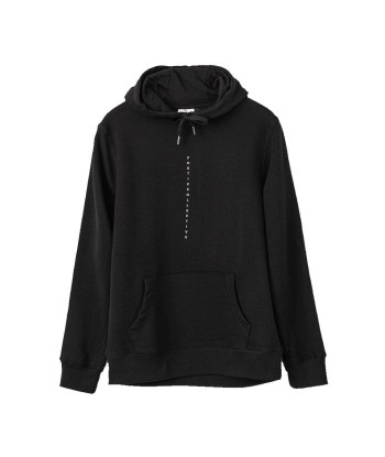 Poetic Collective Logo Cut Out Hoodie Sweat A Capuche - Black livraison gratuite