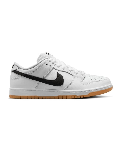 Nike SB Dunk Low Pro White / Black-White-Gum Light Brown français