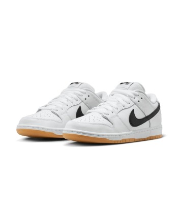 Nike SB Dunk Low Pro White / Black-White-Gum Light Brown français