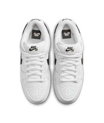 Nike SB Dunk Low Pro White / Black-White-Gum Light Brown français