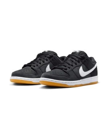 Nike SB Dunk Low Pro Black / White - Black - Gum Light Brown de pas cher