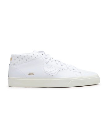 Converse Cons Louie LopezPro Mid White / White / Egret pas cher chine