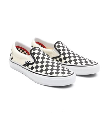 Vans Skate Slip On Checkerboard - Black / Off White le des métaux précieux