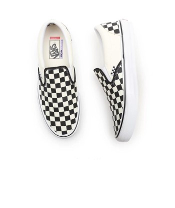 Vans Skate Slip On Checkerboard - Black / Off White le des métaux précieux