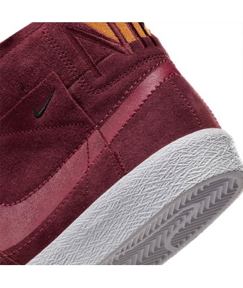 Nike Sb Zoom Blazer Mid Night Maroon / Rosewood / Night Maroon / White s'inspire de l'anatomie humaine