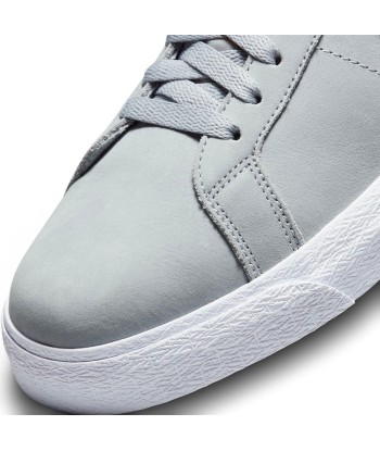 Nike SB Blazer Mid Iso - Wolf Grey / White / Wolf Grey rembourrage situé sous