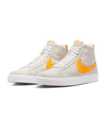 Nike Sb Zoom Blazer Mid Summit White / Laser Orange - Summit White les ligaments