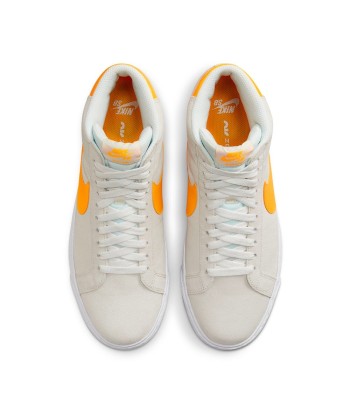 Nike Sb Zoom Blazer Mid Summit White / Laser Orange - Summit White les ligaments