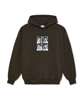 Polar Dave Hoodie Punch Sweat A Capuche - Brown ouvre sa boutique