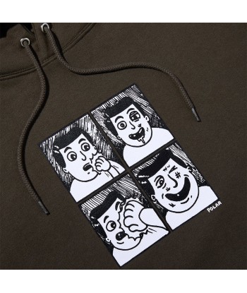 Polar Dave Hoodie Punch Sweat A Capuche - Brown ouvre sa boutique