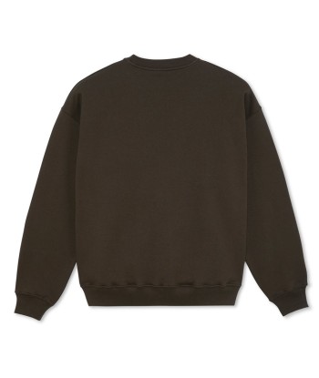 Polar Dave Crewneck Hearthquake Sweatshirt - Brown Comparez et commandez 