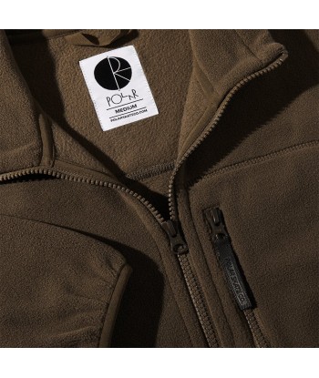 Polar Basic Fleece Jacket - Brown basket pas cher