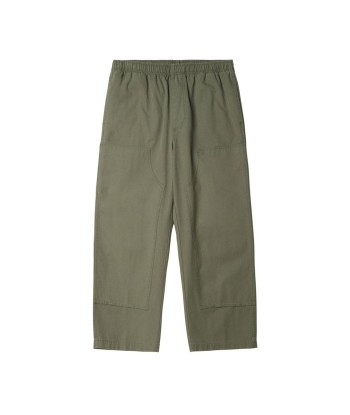 Obey Big Easy Canvas Pant Smokey - Olive acheter