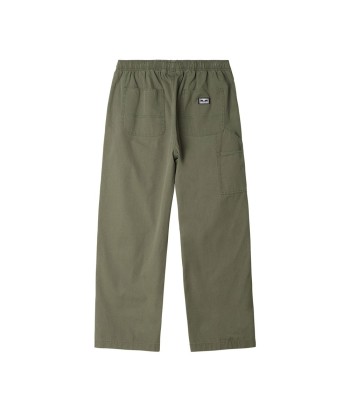 Obey Big Easy Canvas Pant Smokey - Olive acheter