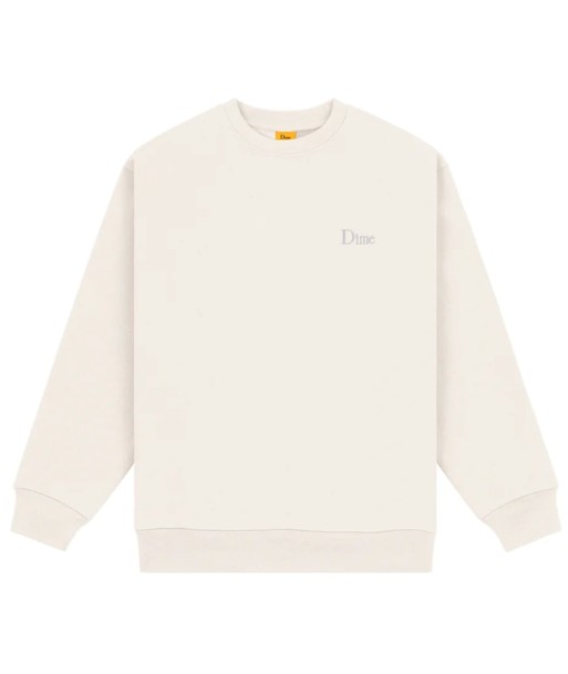 Dime Classic Small Logo Crewneck Sweatshirt - Bone de la marque