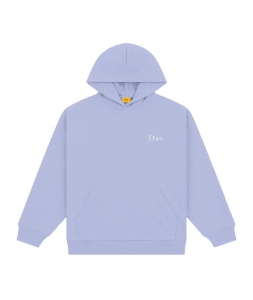 Dime Classic Small Logo Hoodie Sweat A Capuche - Light Indigo Amélioration de cerveau avec