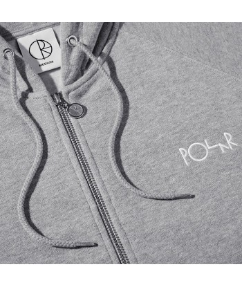 Polar Default Zip Hoodie Sweat Zip A Capuche - Heather Grey vente chaude votre 