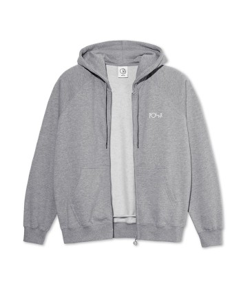 Polar Default Zip Hoodie Sweat Zip A Capuche - Heather Grey vente chaude votre 