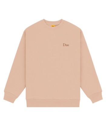 Dime Classic Small Logo Crewneck Sweatshirt - Tan s'inspire de l'anatomie humaine