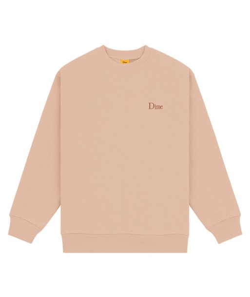 Dime Classic Small Logo Crewneck Sweatshirt - Tan s'inspire de l'anatomie humaine