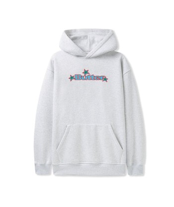 Butter Goods Star Logo Pullover Hoodie Sweat A Capuche - Ash de pas cher