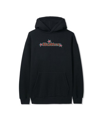 Butter Goods Star Logo Pullover Hoodie Sweat A Capuche - Black en ligne des produits 