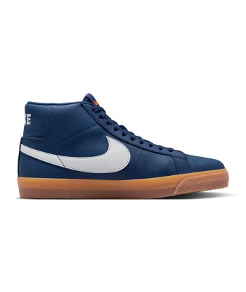 Nike Sb Zoom Blazer Mid Iso Navy / White Navy Gum Light Brown Découvrez la collection