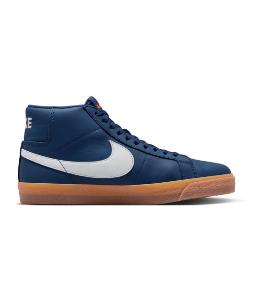 Nike Sb Zoom Blazer Mid Iso Navy / White Navy Gum Light Brown Découvrez la collection