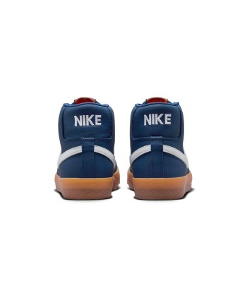 Nike Sb Zoom Blazer Mid Iso Navy / White Navy Gum Light Brown Découvrez la collection