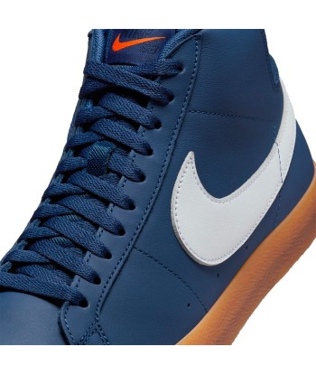 Nike Sb Zoom Blazer Mid Iso Navy / White Navy Gum Light Brown Découvrez la collection