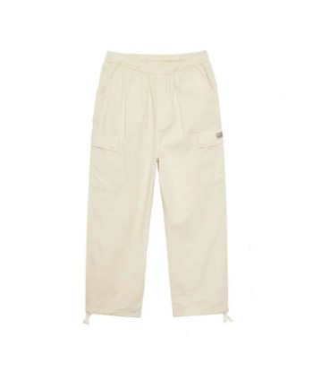 Stussy Ripstop Cargo Beach Pant Cream destockage