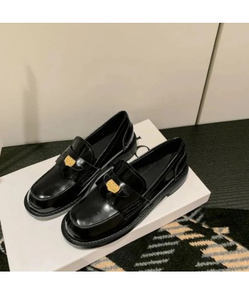 mocassino ortopedico da donna bicolore in vernice Les magasins à Paris et en Île-de-France