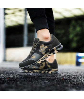 Zapatillas unisex con forma de lágrima de camuflaje solde