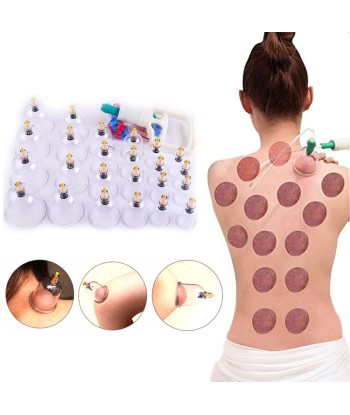 Juego de terapia CUPPING Tazas chinas Economisez 