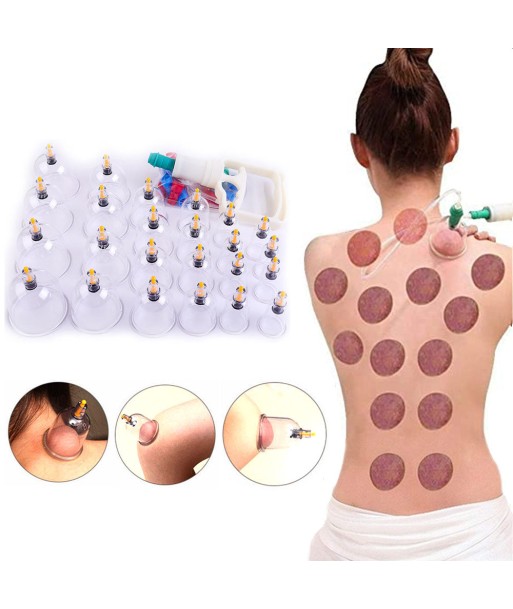 Juego de terapia CUPPING Tazas chinas Economisez 