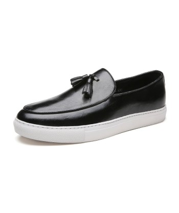 Zapatos casuales de verano de cuero para hombre Fin de série