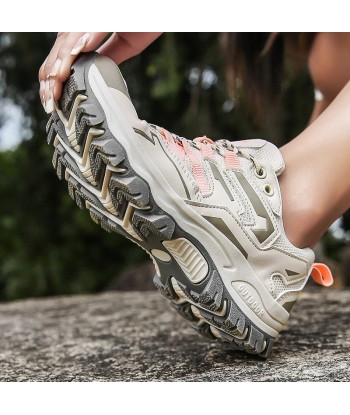 Zapatos de senderismo de moda de montaña de malla transpirable para hombres y mujeres - Cálido pour bénéficier 