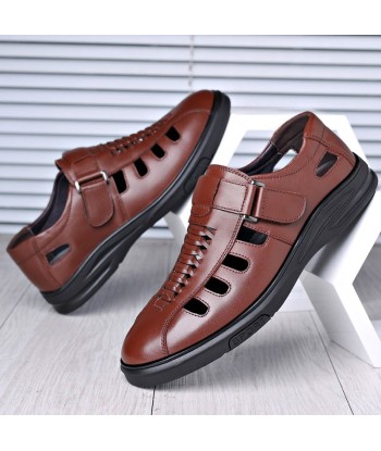 Sandalias Casuales de Piel para Hombre - Questy 2023