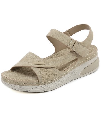 Sandalias cómodas de piel para mujer - Flapis sur le site 