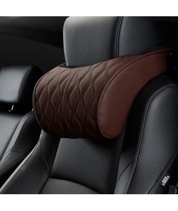 Almohada de cuello de coche de cuero PU à prix réduit toute l'année